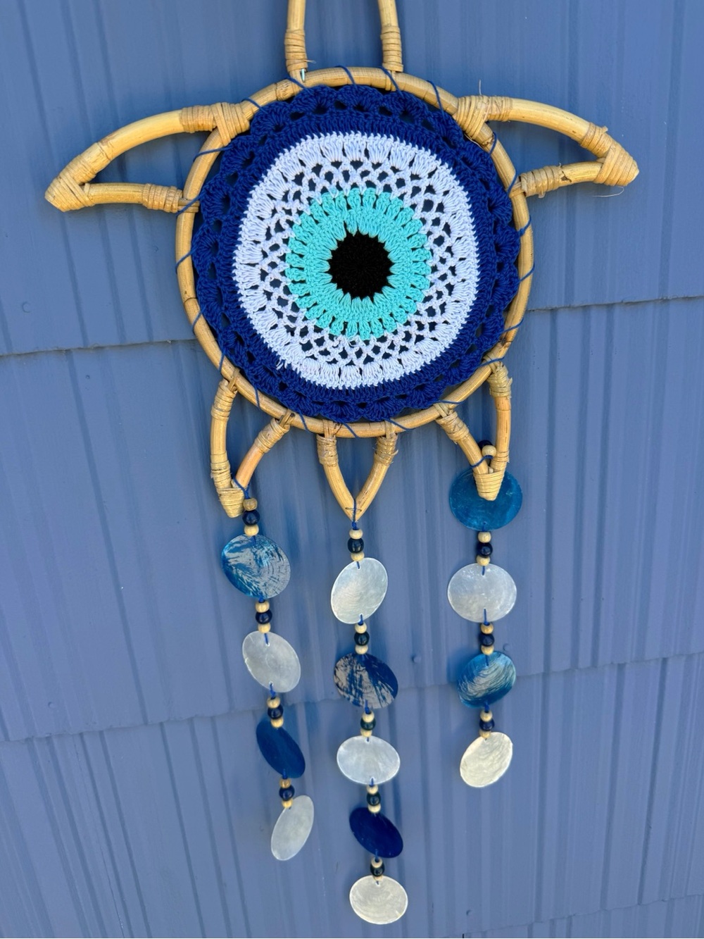 Handmade Turtle Dreamcatcher chime